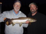 Mark Wiza and Rick with a pretty 'lil brownie from our Tahoe DVD shoot...